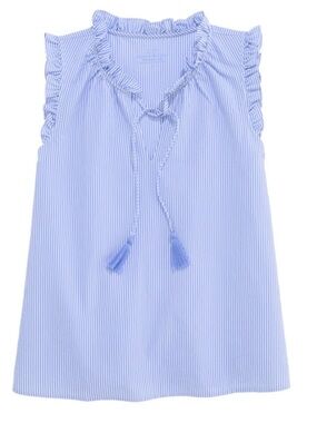 NWT Vineyard Vines Harbor Ruffle Top